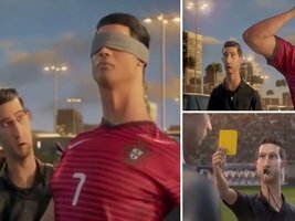 O craque português volta a aparecer na nova campanha publicitária da Nike para o Mundial